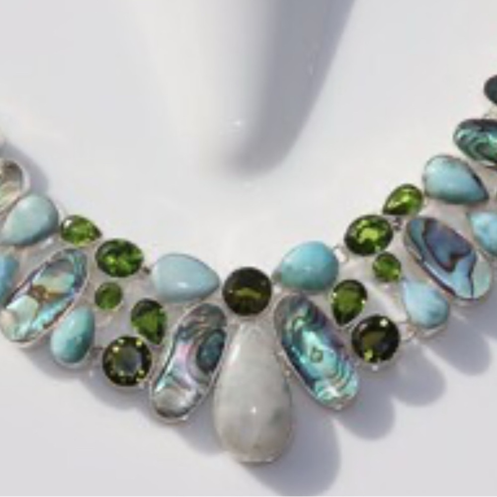 Multi-gemstone Necklace - Picture 3 of 6
